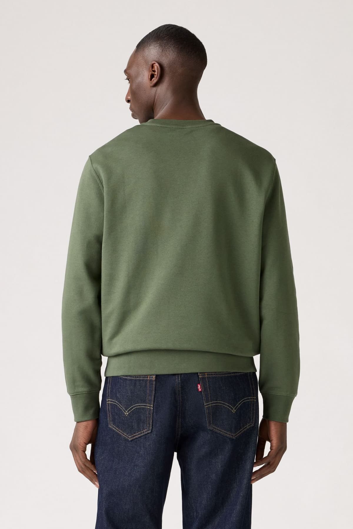 سوئیشرت مردانه Levi's یقه گرد Basic Core سبز مدل 34257-0010 سوئیشرت مردانه Levi's یقه گرد Basic Core سبز مدل 34257-0010