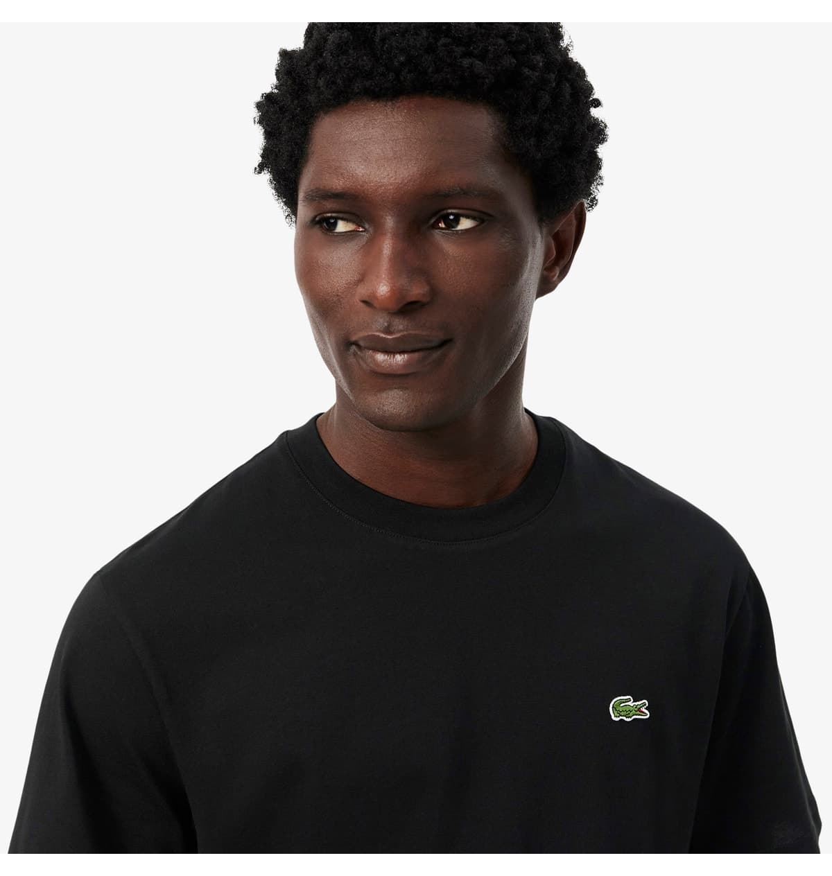 تیشرت مردانه Lacoste یقه گرد فیت کلاسیک مشکی تیشرت مردانه Lacoste یقه گرد فیت کلاسیک مشکی