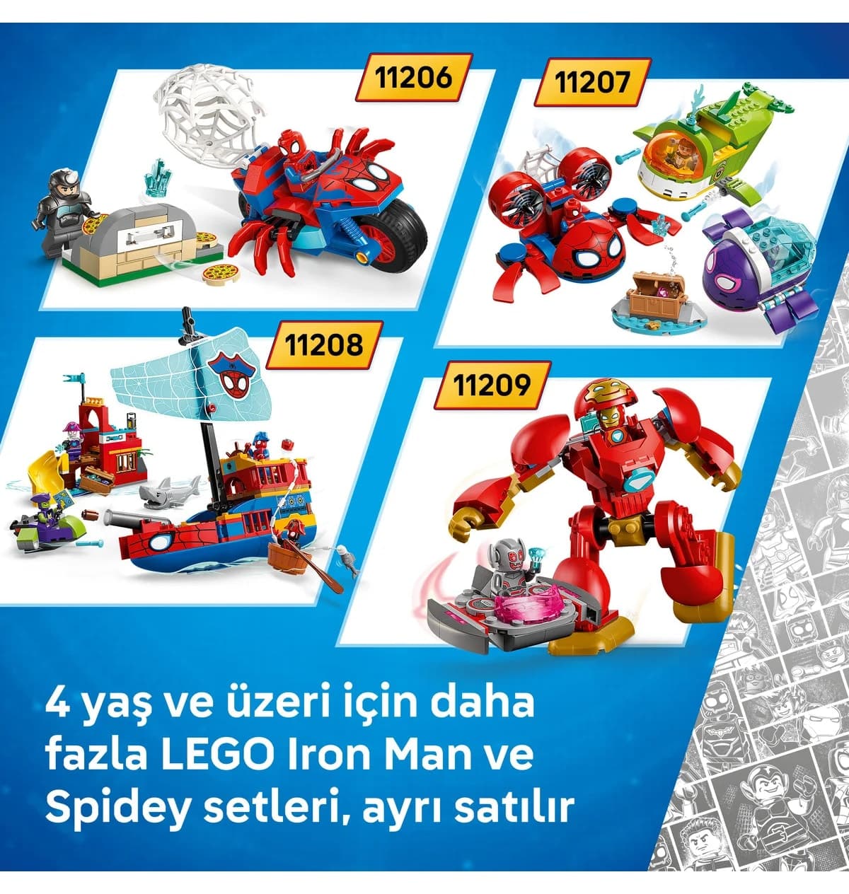 لگو Disney Junior Marvel Loki در برابر Iron Man مدل 11211 لگو Disney Junior Marvel Loki در برابر Iron Man مدل 11211