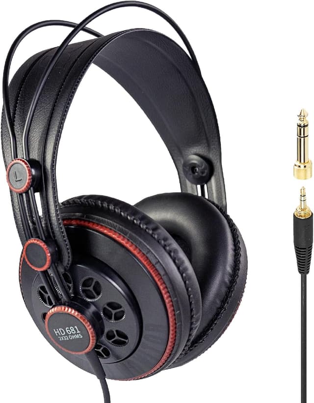 هدفون Superlux دینامیک نیمهباز مدل HD 681 هدفون Superlux دینامیک نیمهباز مدل HD 681