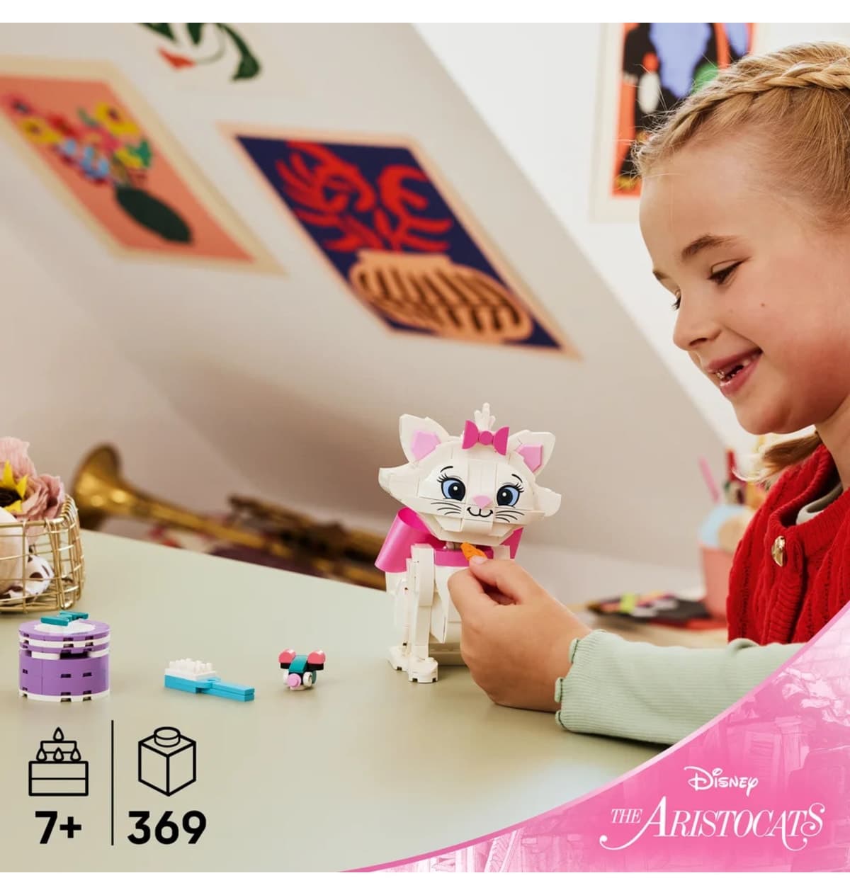 لگو 43286 Disney Aristokediler Marie با ۳۶۹ قطعه لگو 43286 Disney Aristokediler Marie با ۳۶۹ قطعه