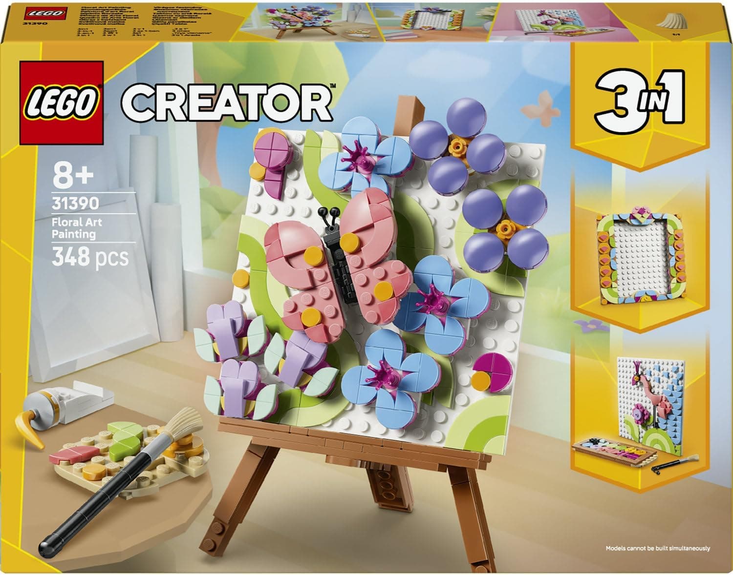 لگو Creator 3 در 1 تابلو گلدار مدل 31390 لگو Creator 3 در 1 تابلو گلدار مدل 31390