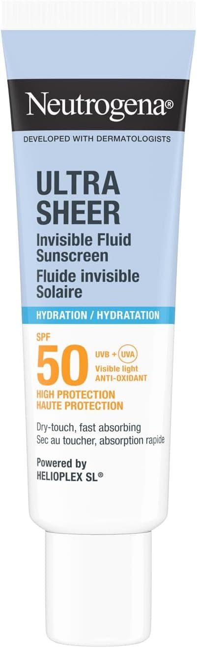 ضدآفتاب صورت Neutrogena مدل Ultra Sheer با فرمول آبرسان SPF50 مدل 50ml ضدآفتاب صورت Neutrogena مدل Ultra Sheer با فرمول آبرسان SPF50 مدل 50ml