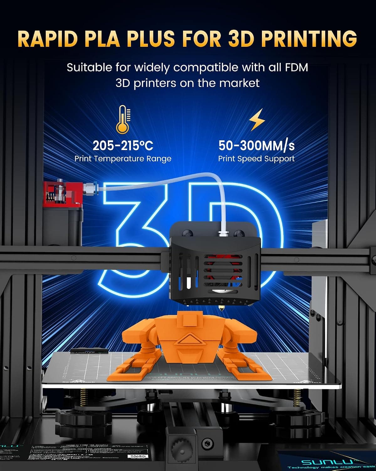 فیلامنت پرینتر سه بعدی SUNLU قرمز 1.75 میلیمتر 1 کیلوگرمی مدل PLA+2.0 فیلامنت پرینتر سه بعدی SUNLU قرمز 1.75 میلیمتر 1 کیلوگرمی مدل PLA+2.0