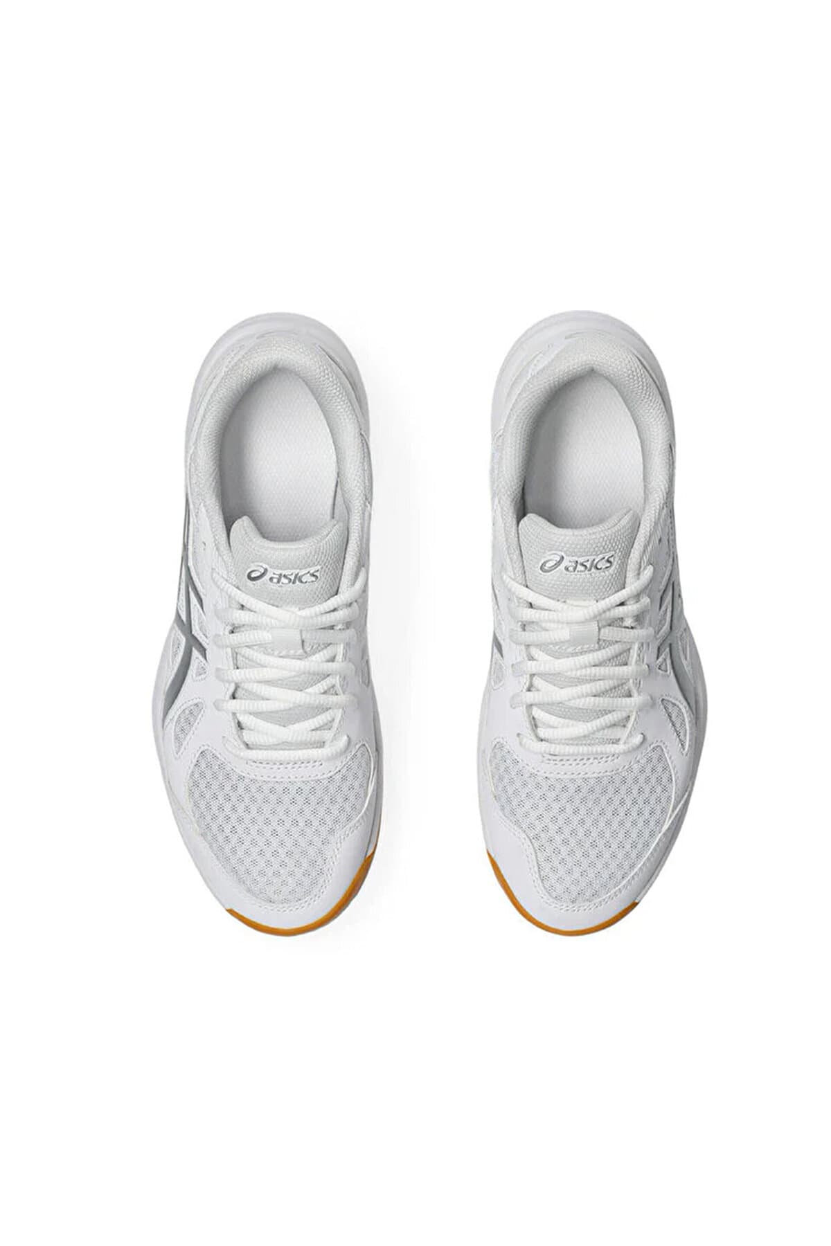 کفش والیبال زنانه Asics Upcourt 6 سفید مدل 1072A107-100 کفش والیبال زنانه Asics Upcourt 6 سفید مدل 1072A107-100