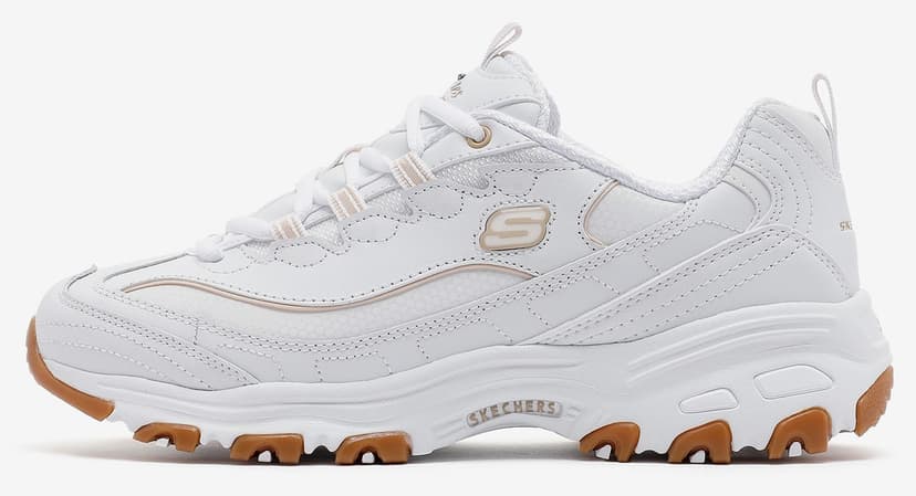کفش اسنیکرز زنانه Skechers سفید D'lites GOOD NEUTRAL مدل 149807 WHT کفش اسنیکرز زنانه Skechers سفید D'lites GOOD NEUTRAL مدل 149807 WHT
