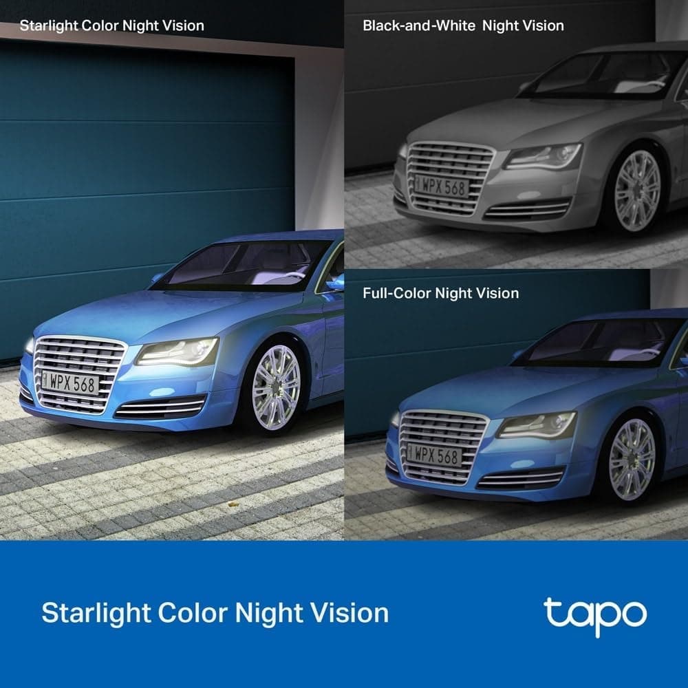 دوربین امنیتی فضای باز Tapo مدل C520WS، 2K QHD، چرخش 360°، IP66، دید در شب رنگی، صدای دوطرفه، ذخیرهسازی ابری/محلی و هشدار صوتیونوری دوربین امنیتی فضای باز Tapo مدل C520WS، 2K QHD، چرخش 360°، IP66، دید در شب رنگی، صدای دوطرفه، ذخیرهسازی ابری/محلی و هشدار صوتیونوری