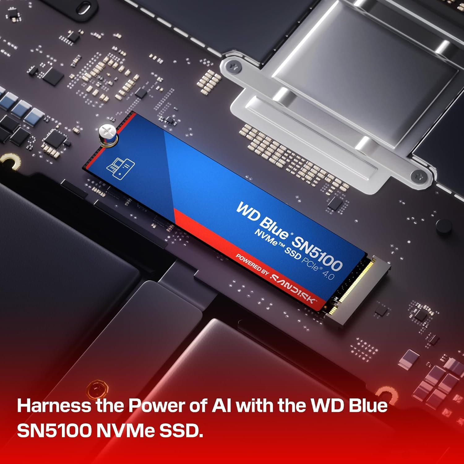 حافظه SSD داخلی SanDisk مدل WD Blue SN5100 NVME™ 1TB M.2 2280 حافظه SSD داخلی SanDisk مدل WD Blue SN5100 NVME™ 1TB M.2 2280