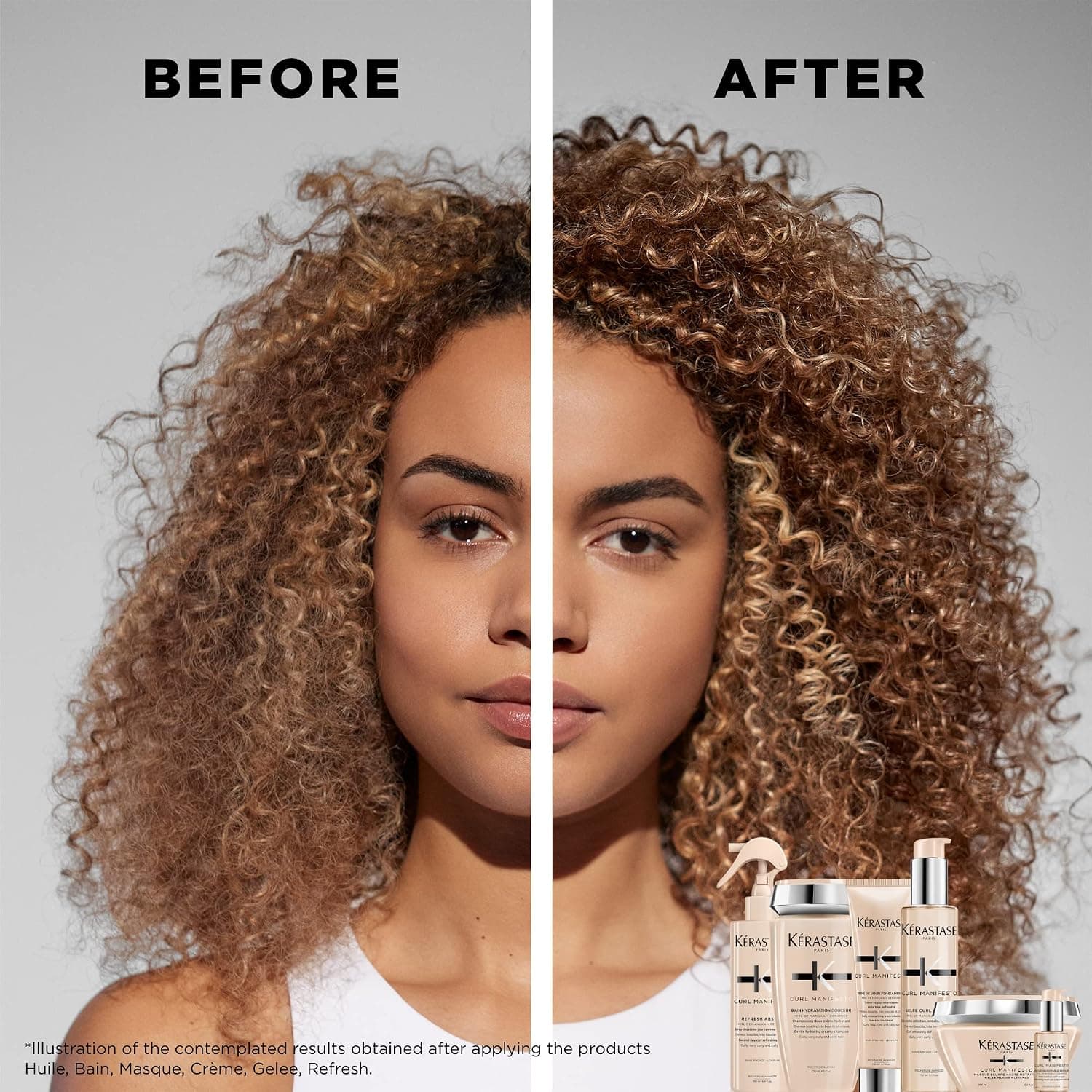 ژل کرم حالت دهنده موی فر Kérastase Curl Manifesto ضد وز 150ml ژل کرم حالت دهنده موی فر Kérastase Curl Manifesto ضد وز 150ml