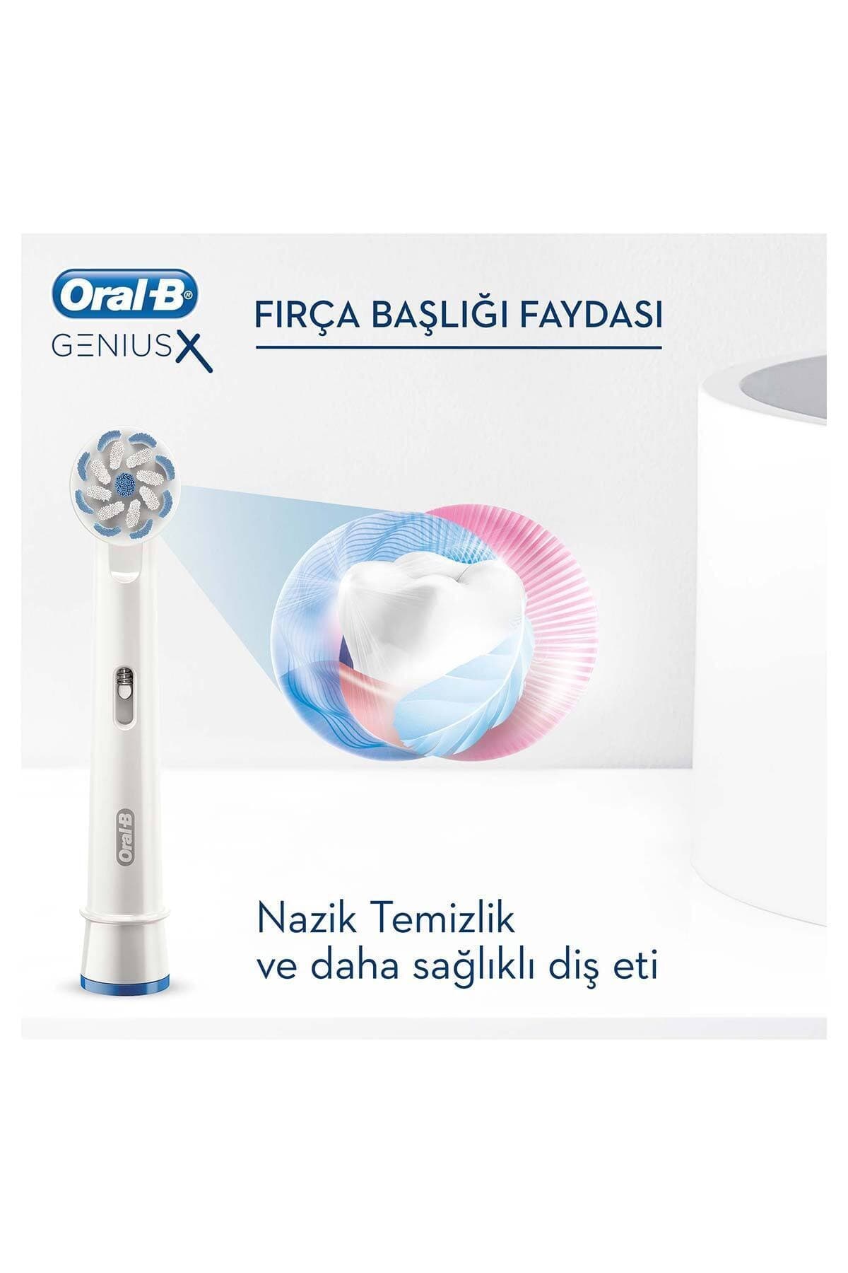 مسواک برقی شارژی Oral-B Genius X Luxury Edition رزگلد مسواک برقی شارژی Oral-B Genius X Luxury Edition رزگلد