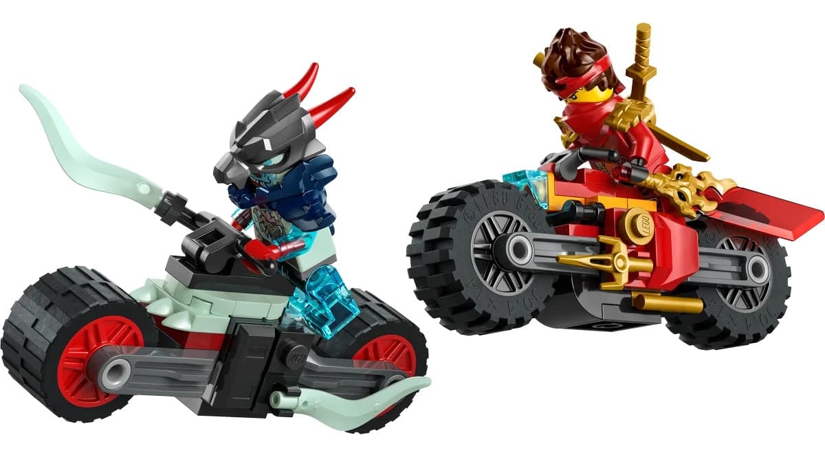 لگو NINJAGO مسابقه سرعت موتورسیکلت Kai مدل 71838 79 قطعه لگو NINJAGO مسابقه سرعت موتورسیکلت Kai مدل 71838 79 قطعه