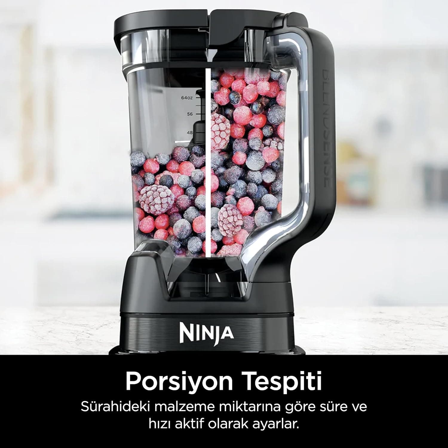 سیستم مخلوطکن آشپزخانه Ninja Detect Power BlendSense مدل TB401EU سیستم مخلوطکن آشپزخانه Ninja Detect Power BlendSense مدل TB401EU