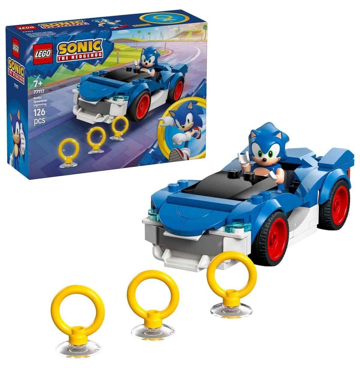 لگو ماشین اسباببازی مدل Sonic the Hedgehog Sonic Şimşek به شماره 77117 لگو ماشین اسباببازی مدل Sonic the Hedgehog Sonic Şimşek به شماره 77117