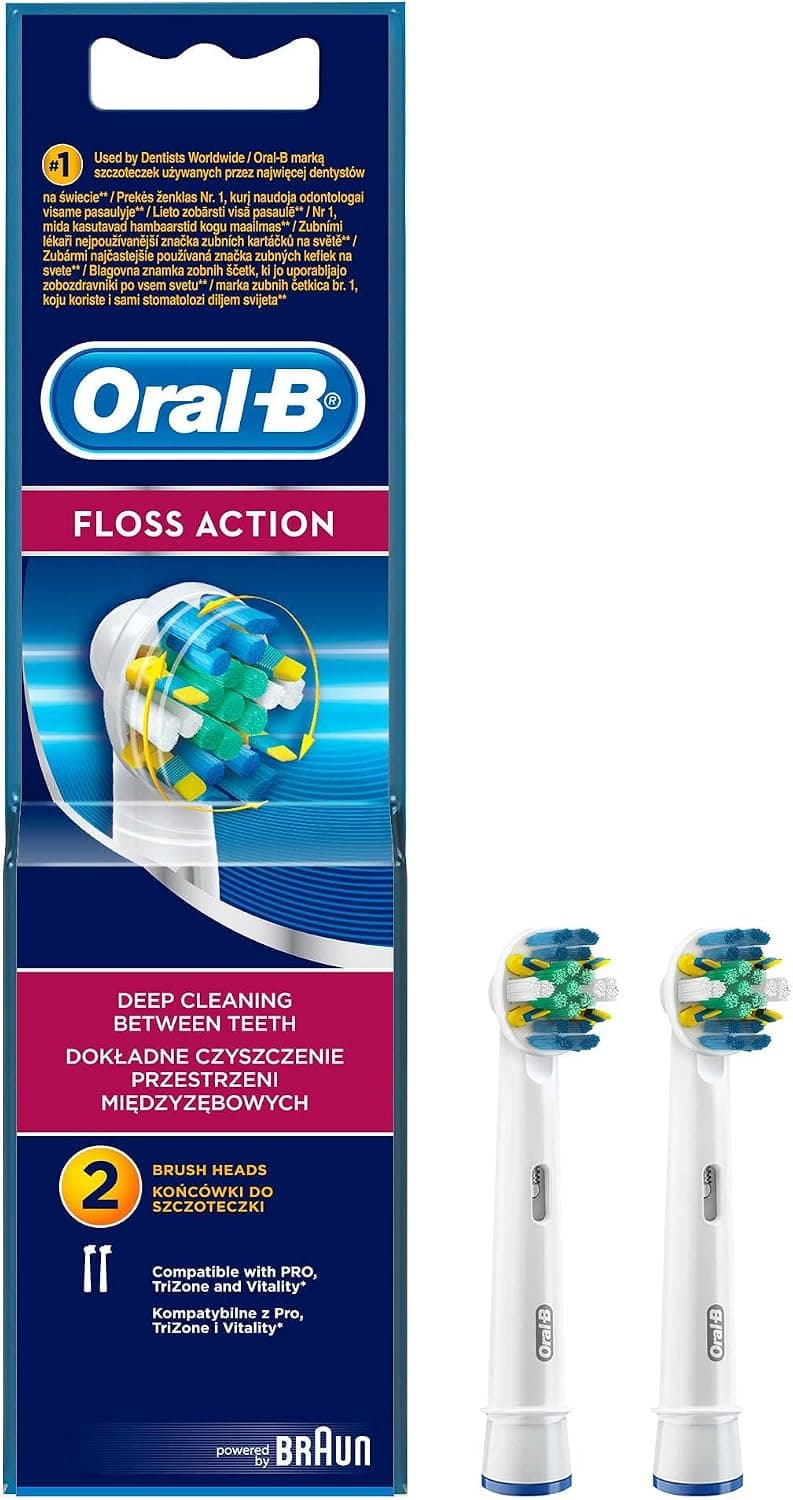 سری یدکی مسواک Oral-B مدل Pro White بسته 2 عددی سری یدکی مسواک Oral-B مدل Pro White بسته 2 عددی