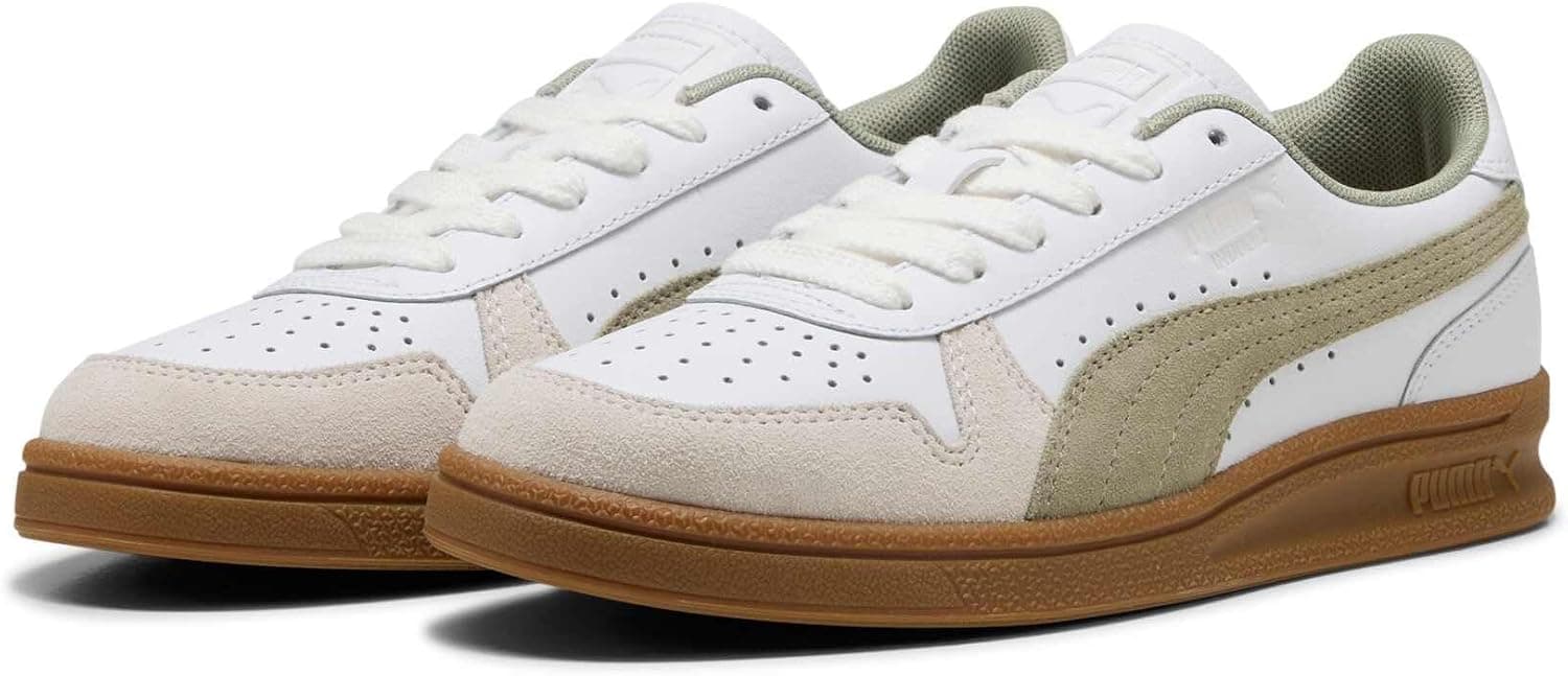 کفش ورزشی داخل سالن یونیسکس PUMA سفید مدل 401360 کفش ورزشی داخل سالن یونیسکس PUMA سفید مدل 401360