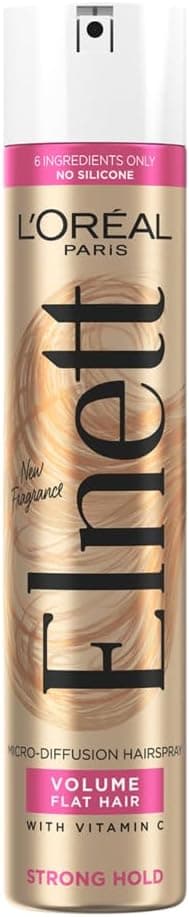 اسپری مو L'Oreal Paris برای موهای صاف با حجم و تثبیت قوی Elnett 400ml اسپری مو L'Oreal Paris برای موهای صاف با حجم و تثبیت قوی Elnett 400ml