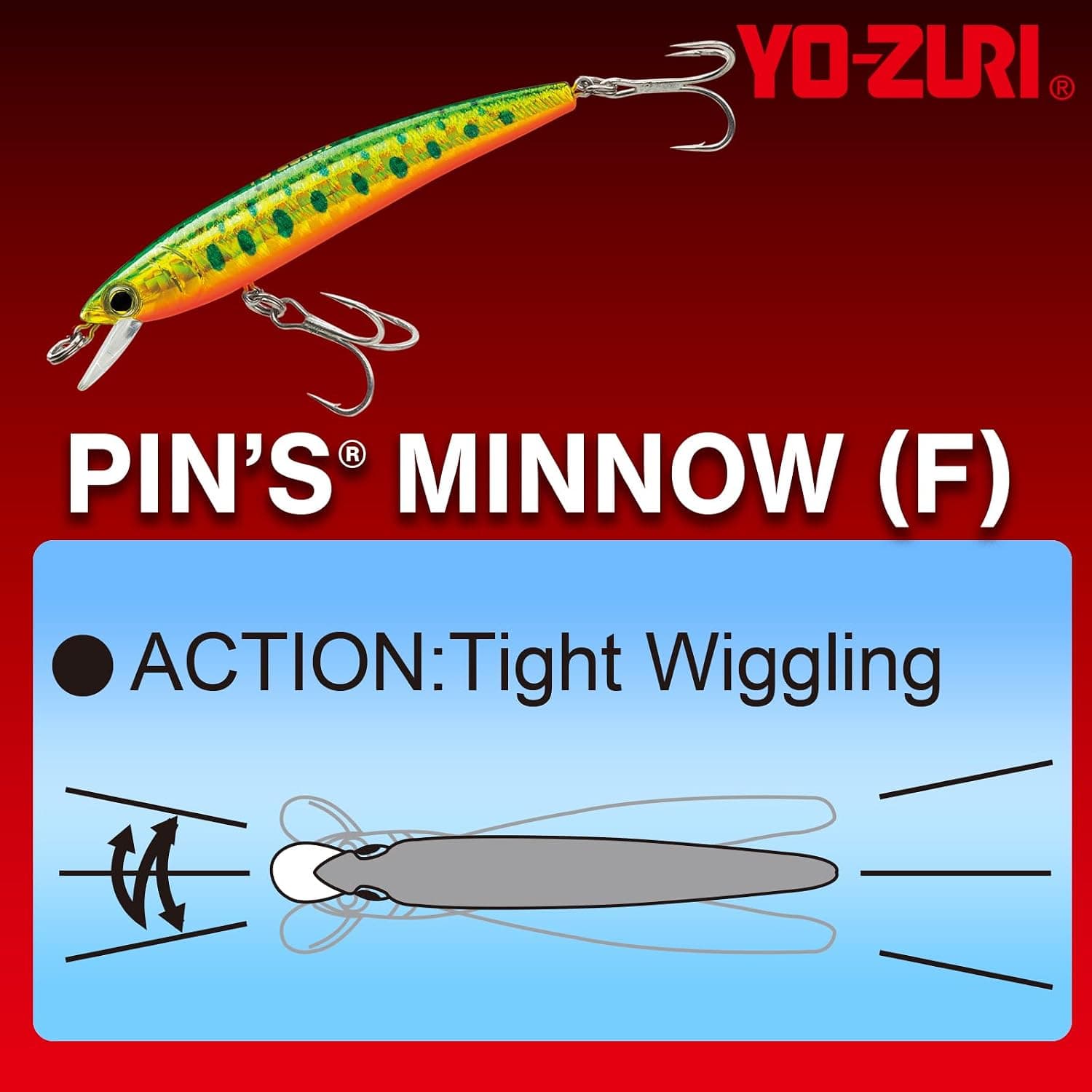طعمه ماهیگیری شناور DUEL Yo Zuri مدل F 1162 Pins Minnow 162 طعمه ماهیگیری شناور DUEL Yo Zuri مدل F 1162 Pins Minnow 162