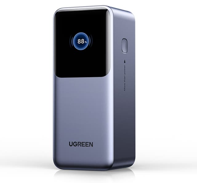 پاوربانک Ugreen Nexode با ظرفیت 20.000 mAh و توان 130W دارای نمایشگر LED مدل 35524B پاوربانک Ugreen Nexode با ظرفیت 20.000 mAh و توان 130W دارای نمایشگر LED مدل 35524B