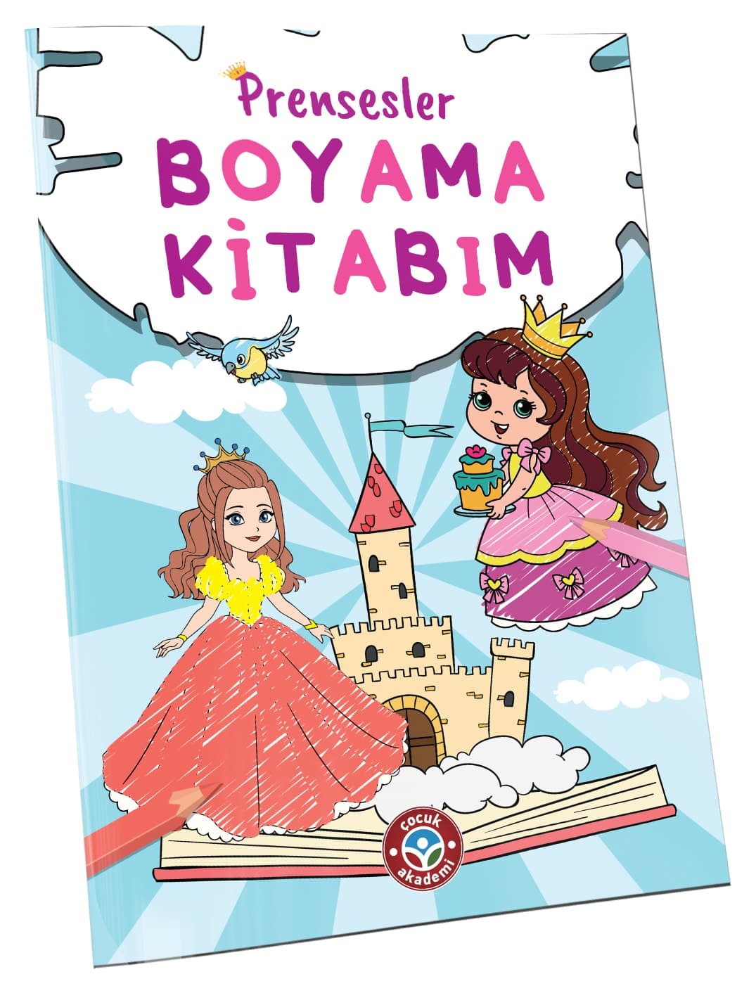 کتاب رنگآمیزی Çocuk Akademi مدل Prensesler کتاب رنگآمیزی Çocuk Akademi مدل Prensesler