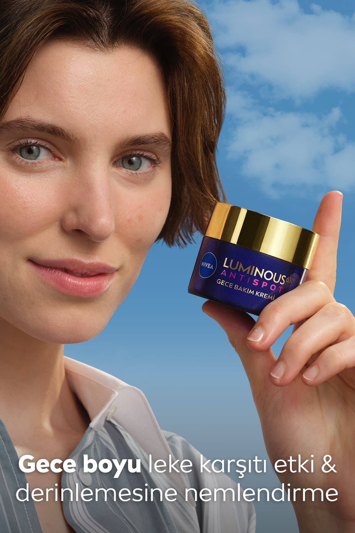 سرم صورت 30ml و کرم شب صورت 50ml NIVEA Luminous630 ضد لک برای پوستهای لکدار سرم صورت 30ml و کرم شب صورت 50ml NIVEA Luminous630 ضد لک برای پوستهای لکدار