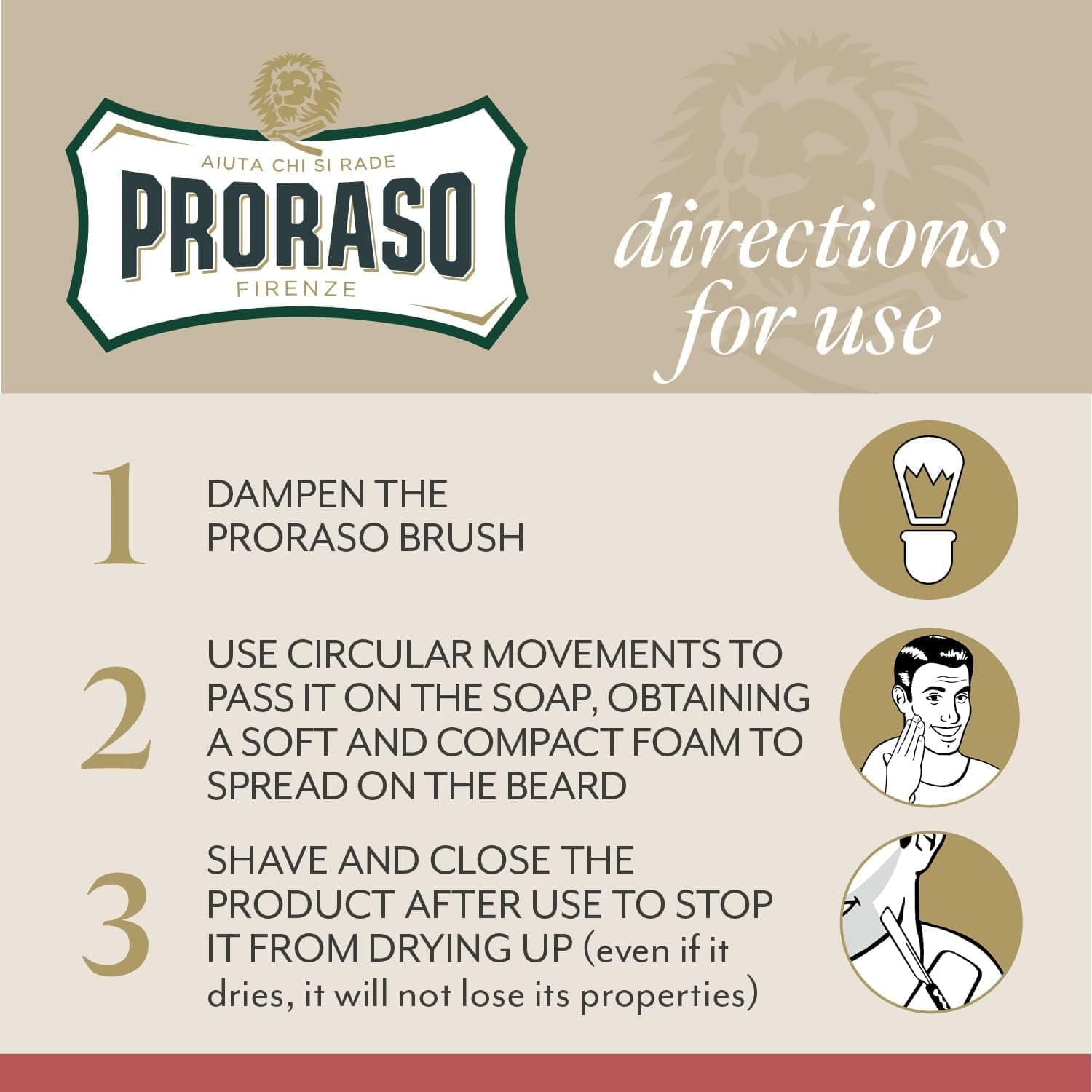 صابون اصلاح Proraso با عصاره چوب صندل و کره شی 150 Ml صابون اصلاح Proraso با عصاره چوب صندل و کره شی 150 Ml