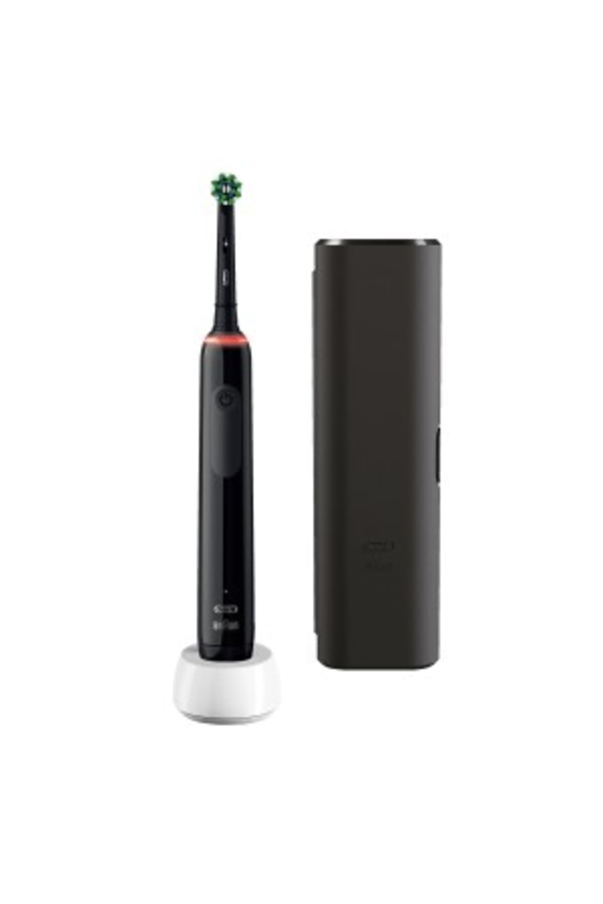 مسواک برقی Oral-B مشکی با کیف مسافرتی و حسگر فشار قابل مشاهده PRO 3 -3000 مدل D505.513.3X مسواک برقی Oral-B مشکی با کیف مسافرتی و حسگر فشار قابل مشاهده PRO 3 -3000 مدل D505.513.3X