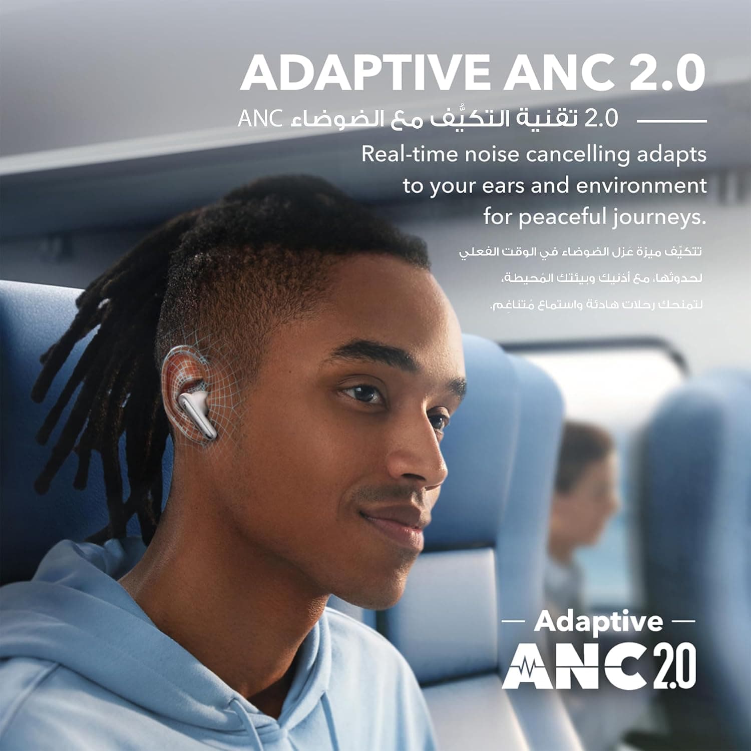 ایربادز Soundcore by Anker کاهش نویز 98.5% مدل Liberty 4 NC ایربادز Soundcore by Anker کاهش نویز 98.5% مدل Liberty 4 NC