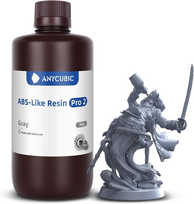 رزین پرینتر سه بعدی ANYCUBIC مدل ABS Pro 2 استحکام بالا بوی کم رزین پرینتر سه بعدی ANYCUBIC مدل ABS Pro 2 استحکام بالا بوی کم