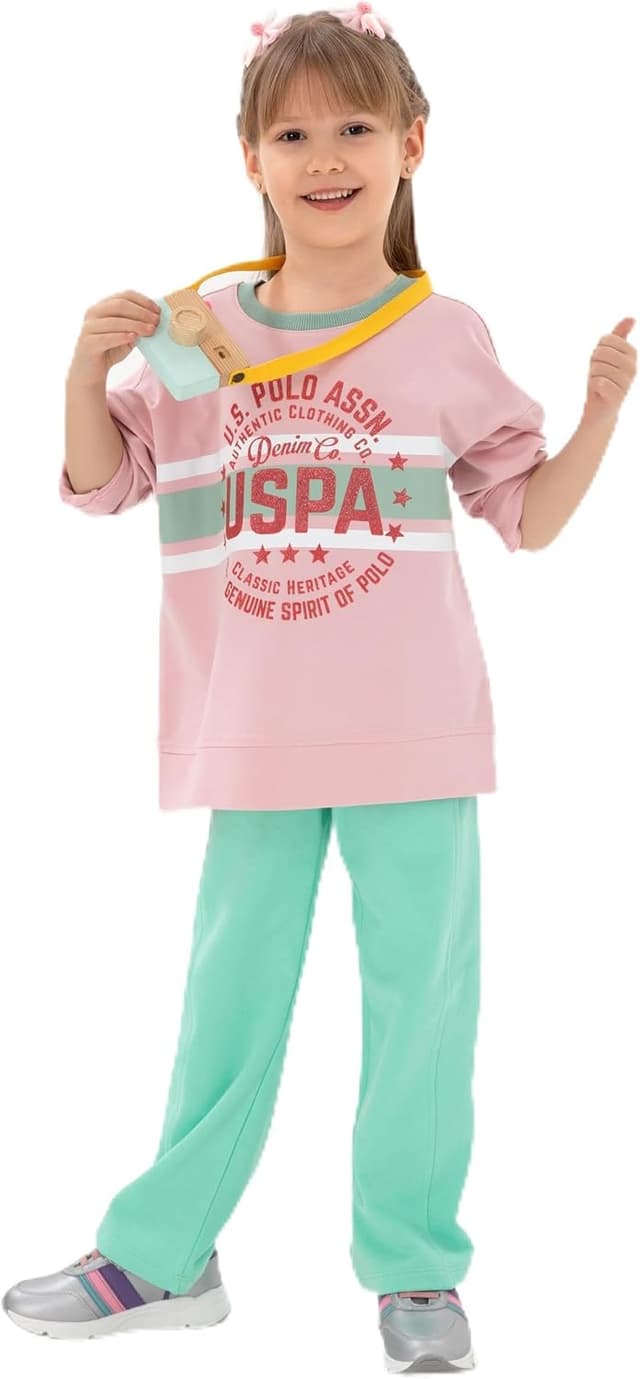سویشرت دخترانه U.S. POLO ASSN. مدل 50298163 سویشرت دخترانه U.S. POLO ASSN. مدل 50298163