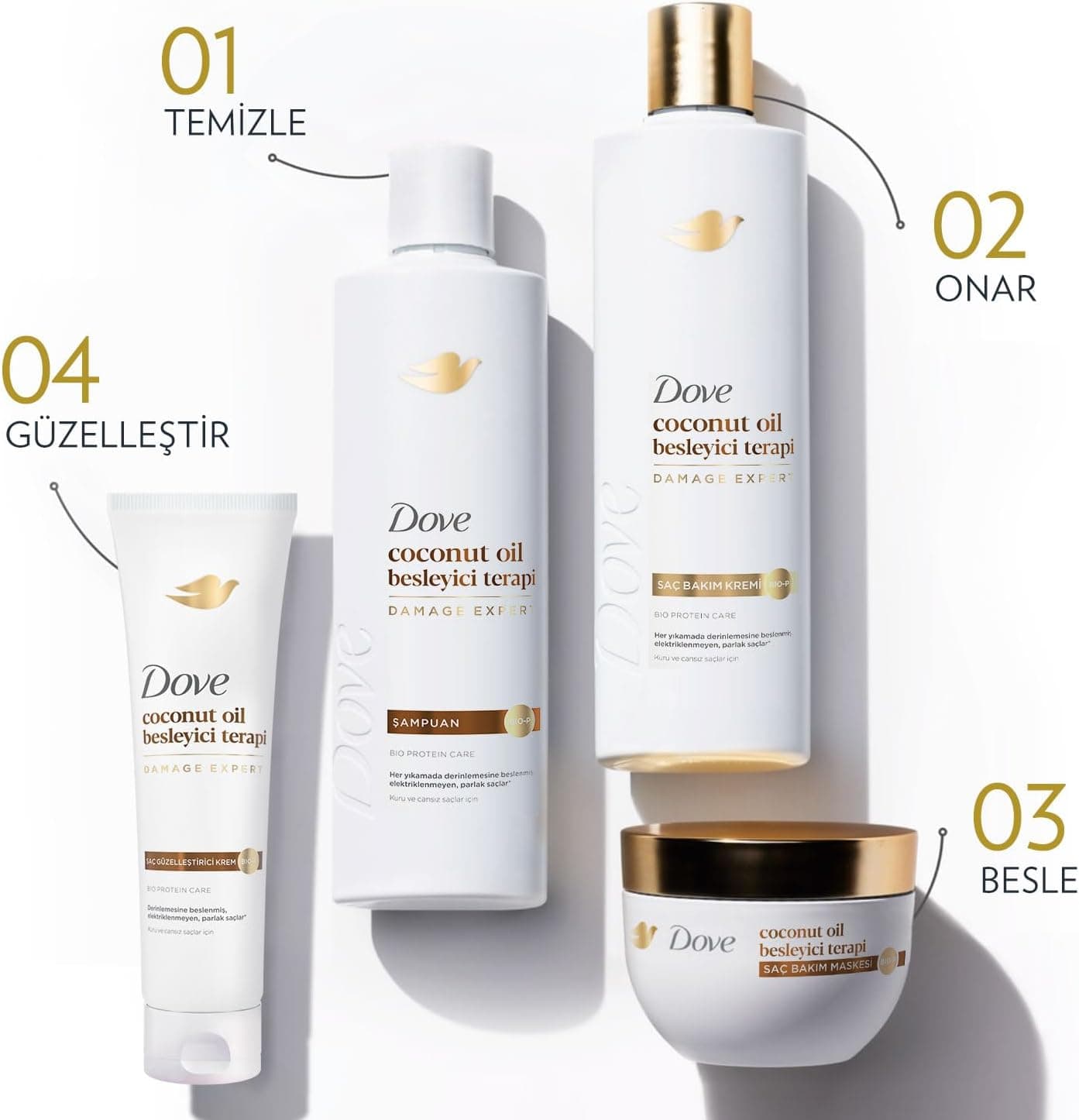 شامپو Dove روغن نارگیل تغذیهکننده درمانی 375 ml شامپو Dove روغن نارگیل تغذیهکننده درمانی 375 ml