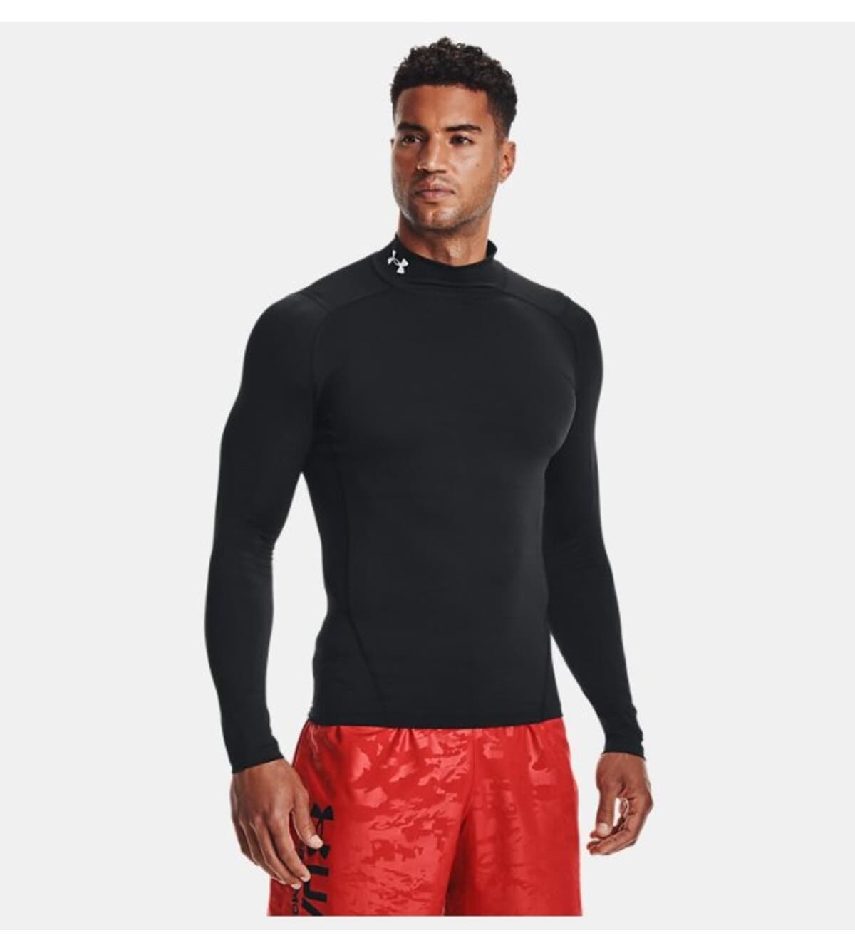 بلوز مردانه Under Armour آستین بلند HeatGear Armour Mock مدل 1369606-001 بلوز مردانه Under Armour آستین بلند HeatGear Armour Mock مدل 1369606-001