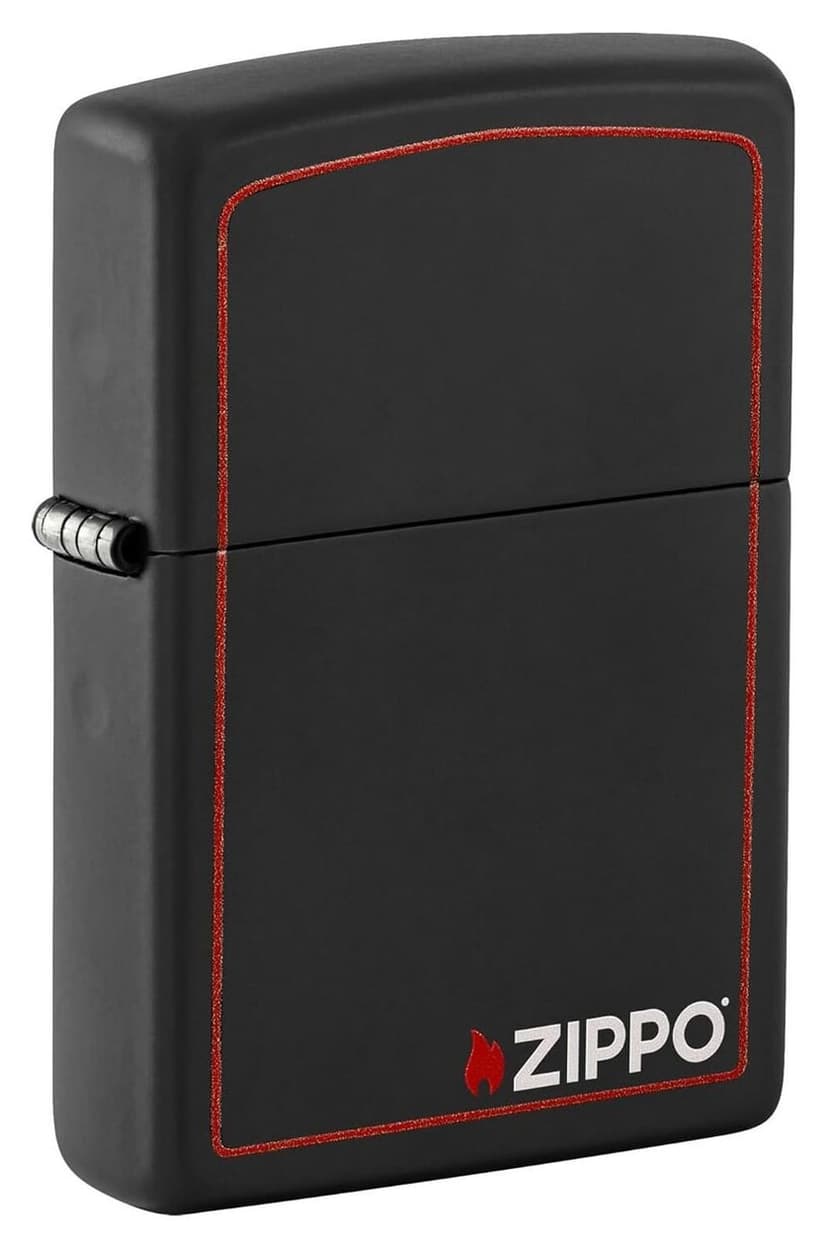 فندک Zippo سیاه و قرمز Border Black مدل Z-Border 218zb-000056 فندک Zippo سیاه و قرمز Border Black مدل Z-Border 218zb-000056