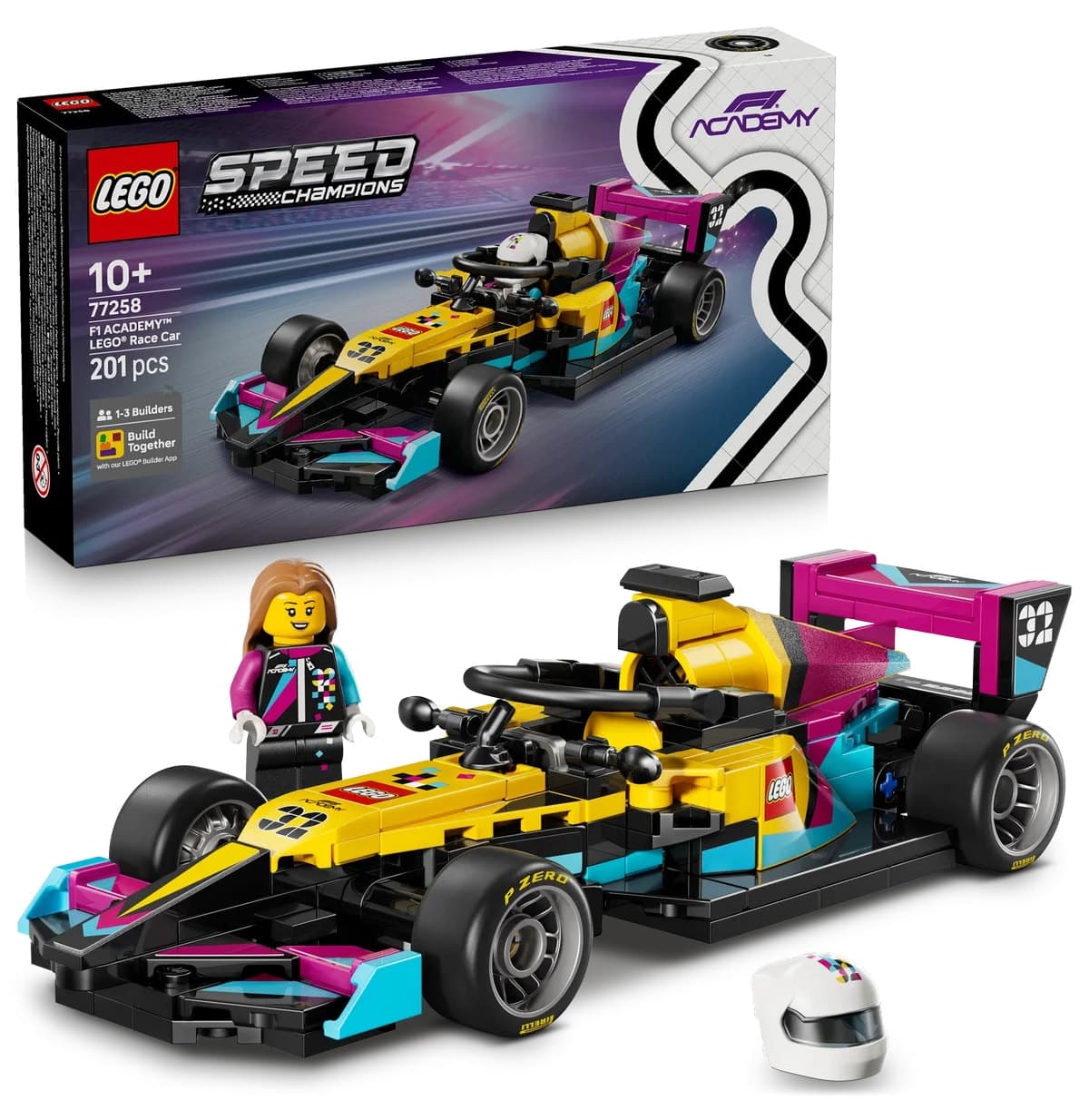 لگو Speed Champions F1 ACADEMY ماشین مسابقه مدل 77258 لگو Speed Champions F1 ACADEMY ماشین مسابقه مدل 77258