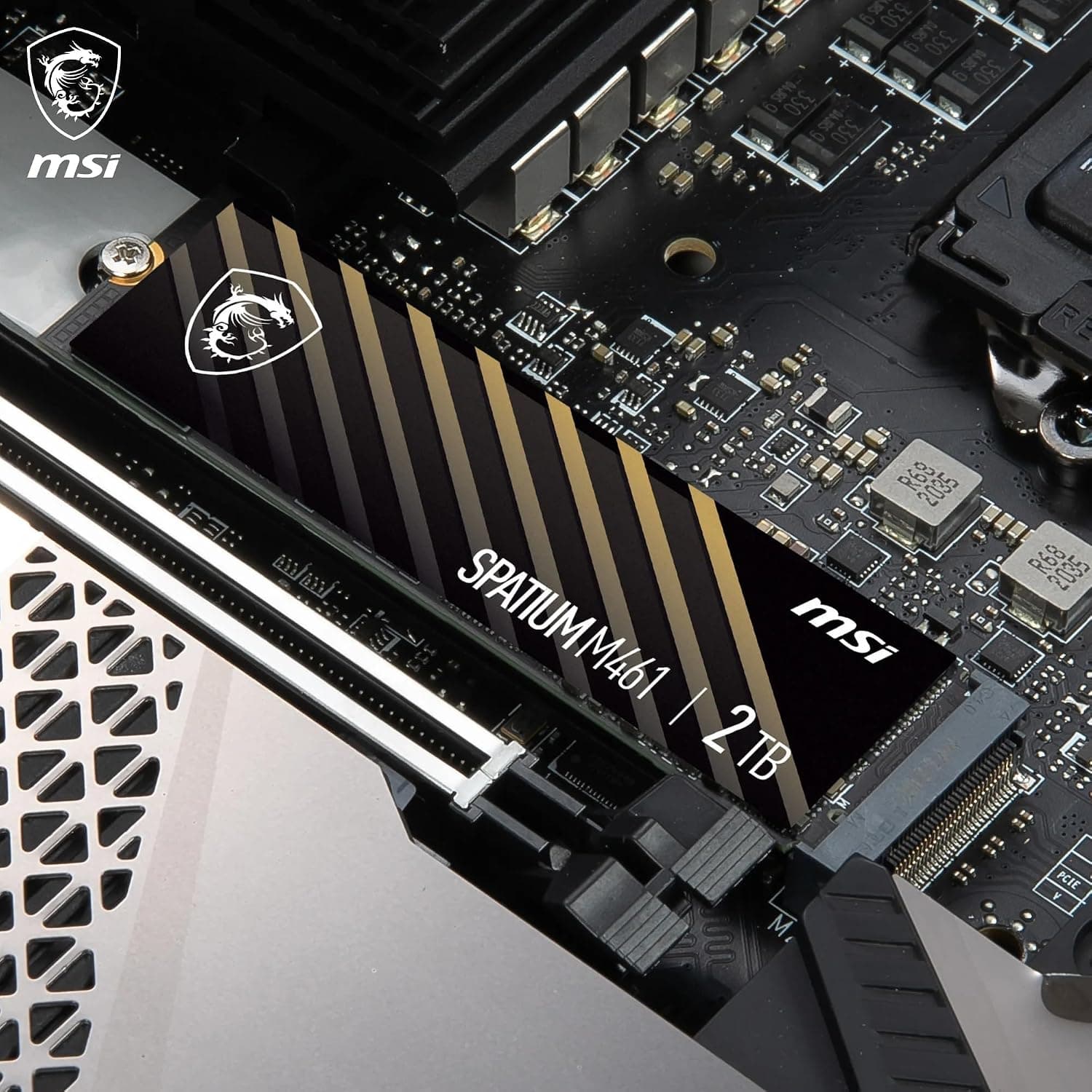 حافظه SSD MSI با رابط M.2 PCIe NVMe ظرفیت 2TB مدل SPATIUM M461 حافظه SSD MSI با رابط M.2 PCIe NVMe ظرفیت 2TB مدل SPATIUM M461