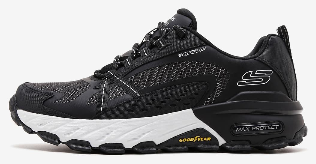 کفش مردانه Skechers Max Protect Outdoor مشکی مدل 237303 BKW کفش مردانه Skechers Max Protect Outdoor مشکی مدل 237303 BKW