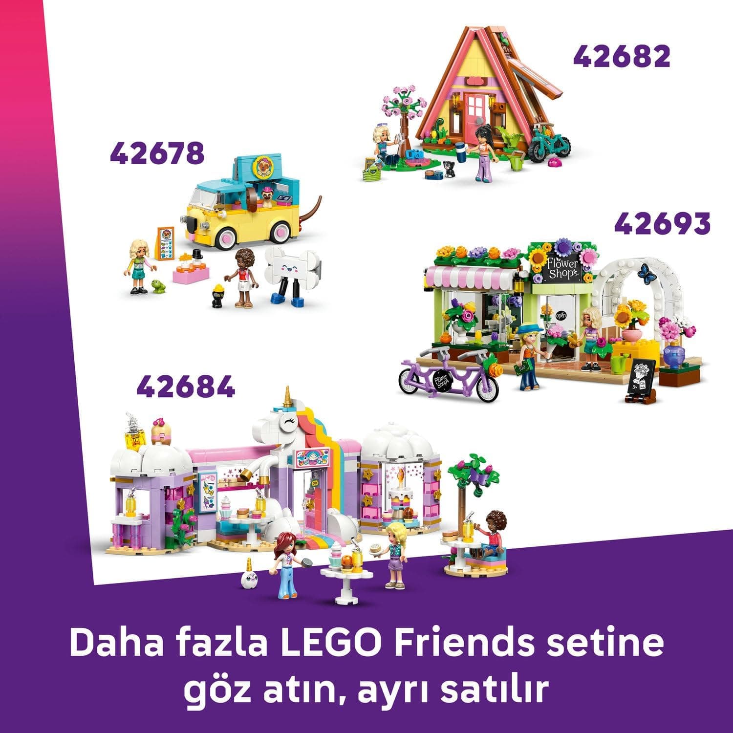 لگو سری Friends مهمانی چای جنگلی مدل 42690 لگو سری Friends مهمانی چای جنگلی مدل 42690