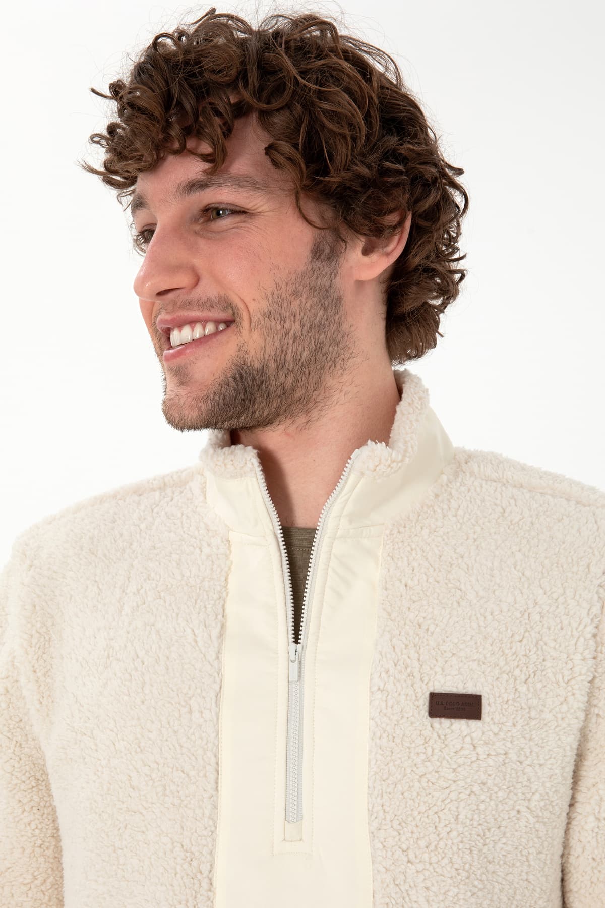 اسوئیشرت مردانه U.S. Polo Assn. رنگ کرم مدل 50295822-VR071 اسوئیشرت مردانه U.S. Polo Assn. رنگ کرم مدل 50295822-VR071