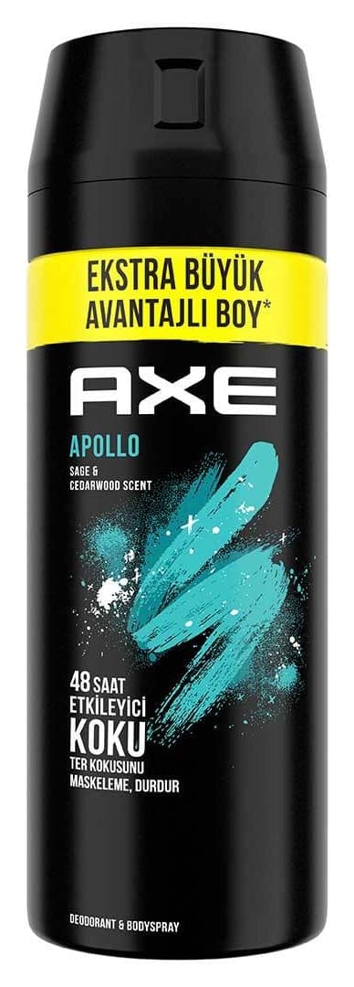 دئودورانت اسپری مردانه Axe 48 ساعت رایحه تاثیرگذار مدل Apollo 200 ml دئودورانت اسپری مردانه Axe 48 ساعت رایحه تاثیرگذار مدل Apollo 200 ml