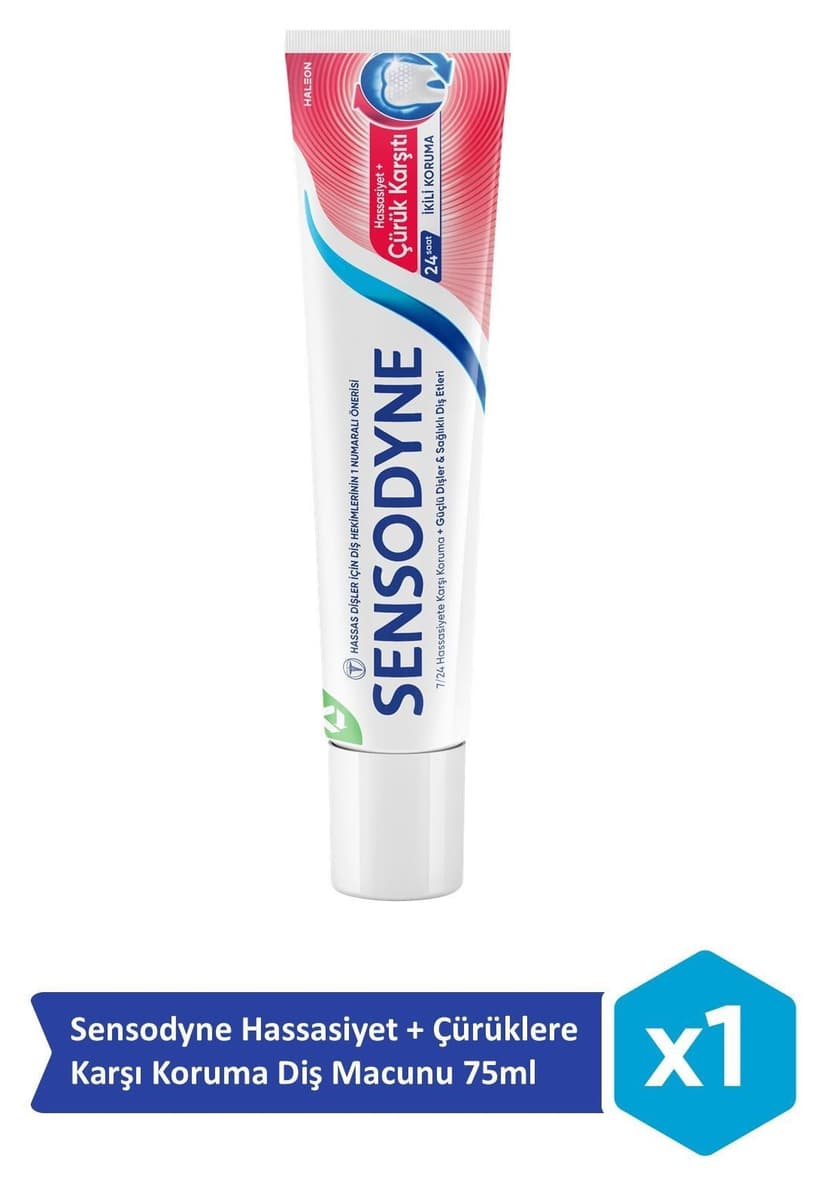 خمیر دندان Sensodyne با محافظت در برابر حساسیت و پوسیدگی 75ml خمیر دندان Sensodyne با محافظت در برابر حساسیت و پوسیدگی 75ml