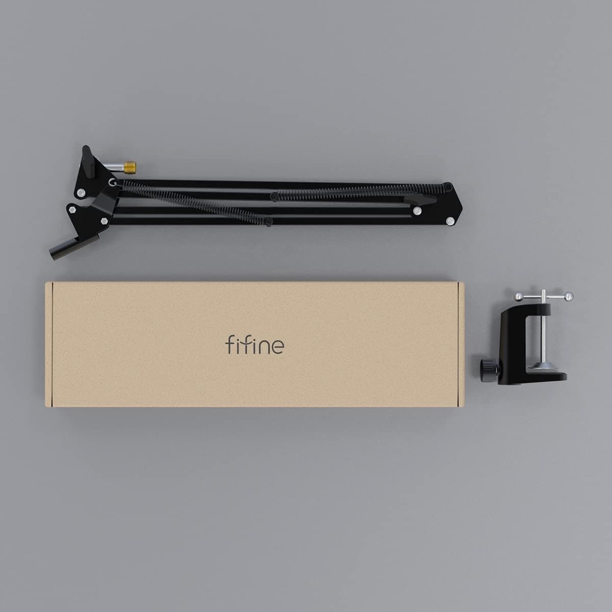 پایه میکروفون بوم قیچیای FIFINE برای گیمینگ و ضبط مدل CS1 پایه میکروفون بوم قیچیای FIFINE برای گیمینگ و ضبط مدل CS1