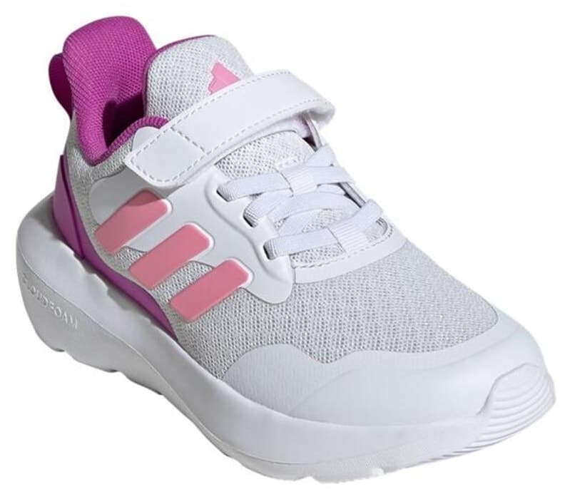 کفش پیادهروی بچگانه adidas سفید بنفش مدل JI2191 FortaRun 3.0 EL C کفش پیادهروی بچگانه adidas سفید بنفش مدل JI2191 FortaRun 3.0 EL C