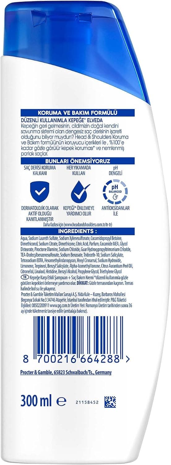 شامپو ضد شوره ۲ در ۱ Head & Shoulders با نرمی ابریشمی 300ml شامپو ضد شوره ۲ در ۱ Head & Shoulders با نرمی ابریشمی 300ml