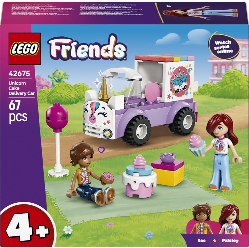 لگو Friends ماشین تحویل کیک یونیکورن مدل 42675 لگو Friends ماشین تحویل کیک یونیکورن مدل 42675