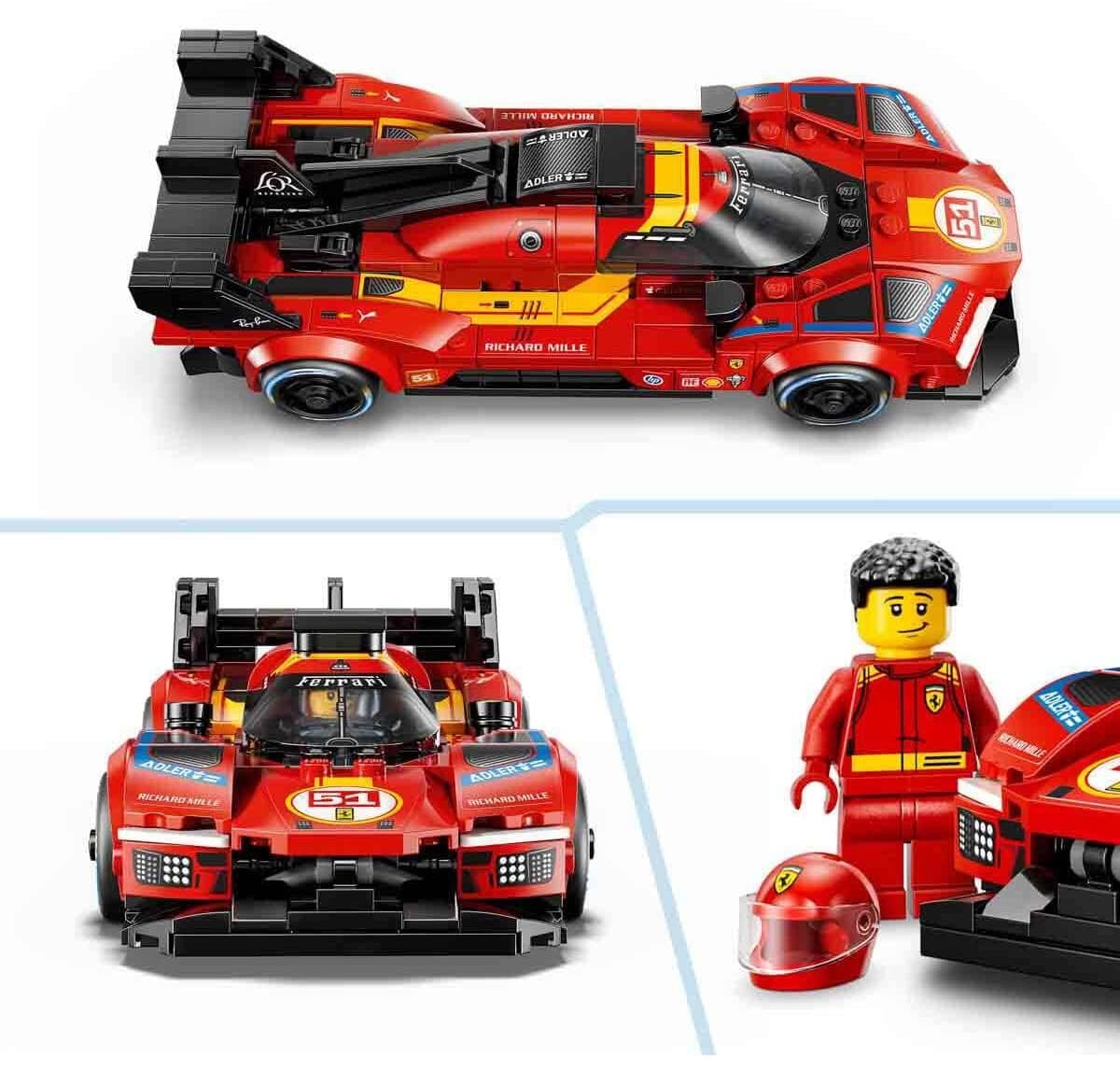 لگو Speed Champions Ferrari 499P مدل 77261 برای کودکان ۹+ لگو Speed Champions Ferrari 499P مدل 77261 برای کودکان ۹+