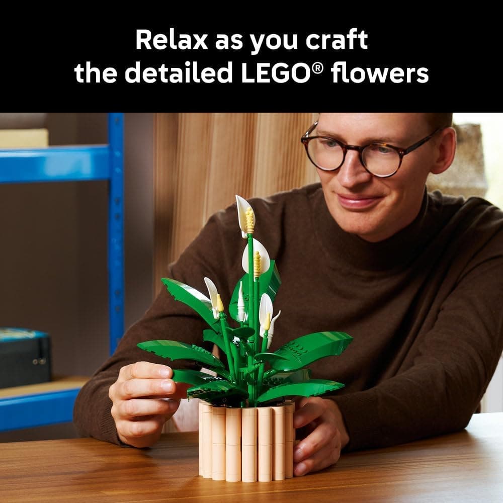 لگو سری Botanicals مدل Peace Lily 11504 لگو سری Botanicals مدل Peace Lily 11504