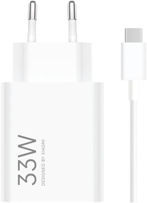 ست شارژر Xiaomi 33W نوع Type-A نسخه EU ست شارژر Xiaomi 33W نوع Type-A نسخه EU