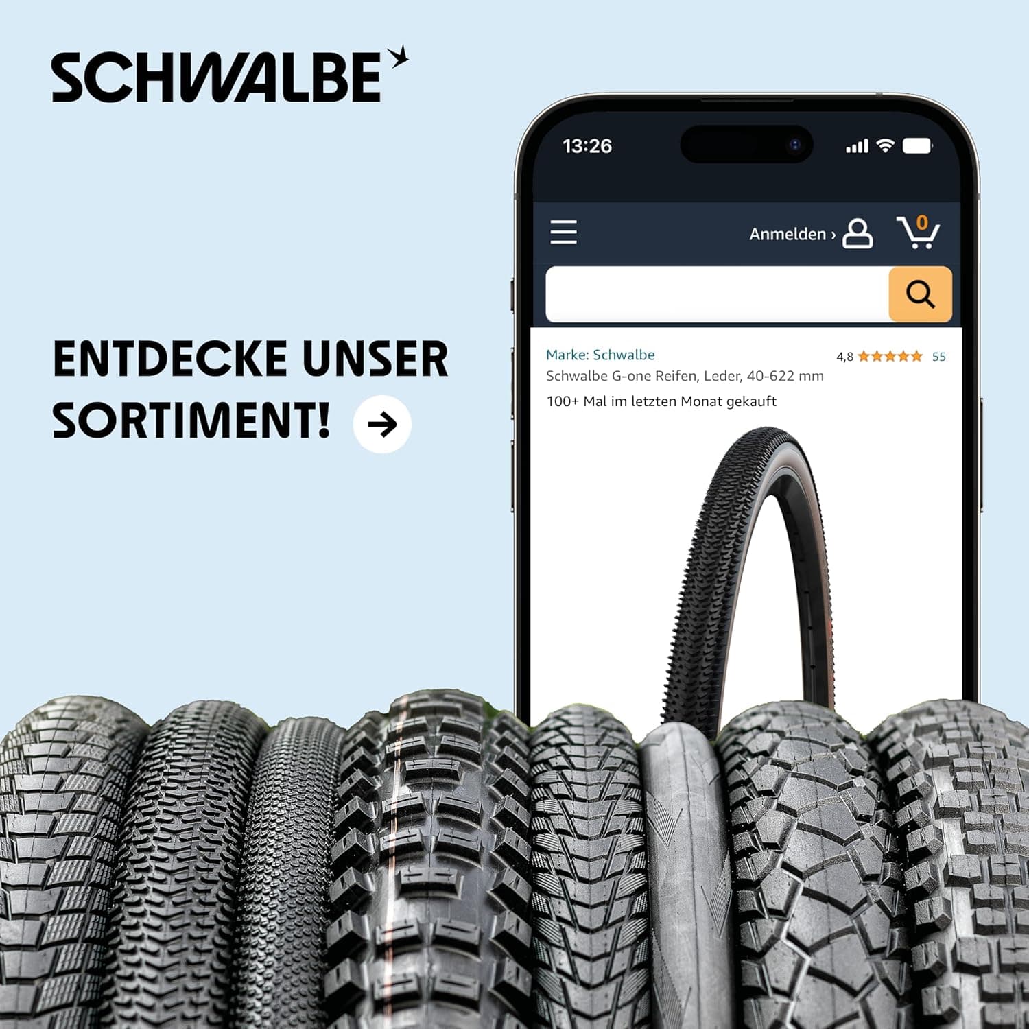 تیوپ دوچرخه Schwalbe مشکی تیوپ دوچرخه Schwalbe مشکی
