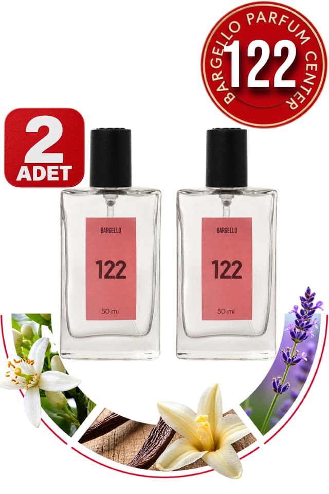 عطر زنانه Bargello اورینتال 50 ml EDP مدل BARGELLO 122 بسته 2 عددی عطر زنانه Bargello اورینتال 50 ml EDP مدل BARGELLO 122 بسته 2 عددی