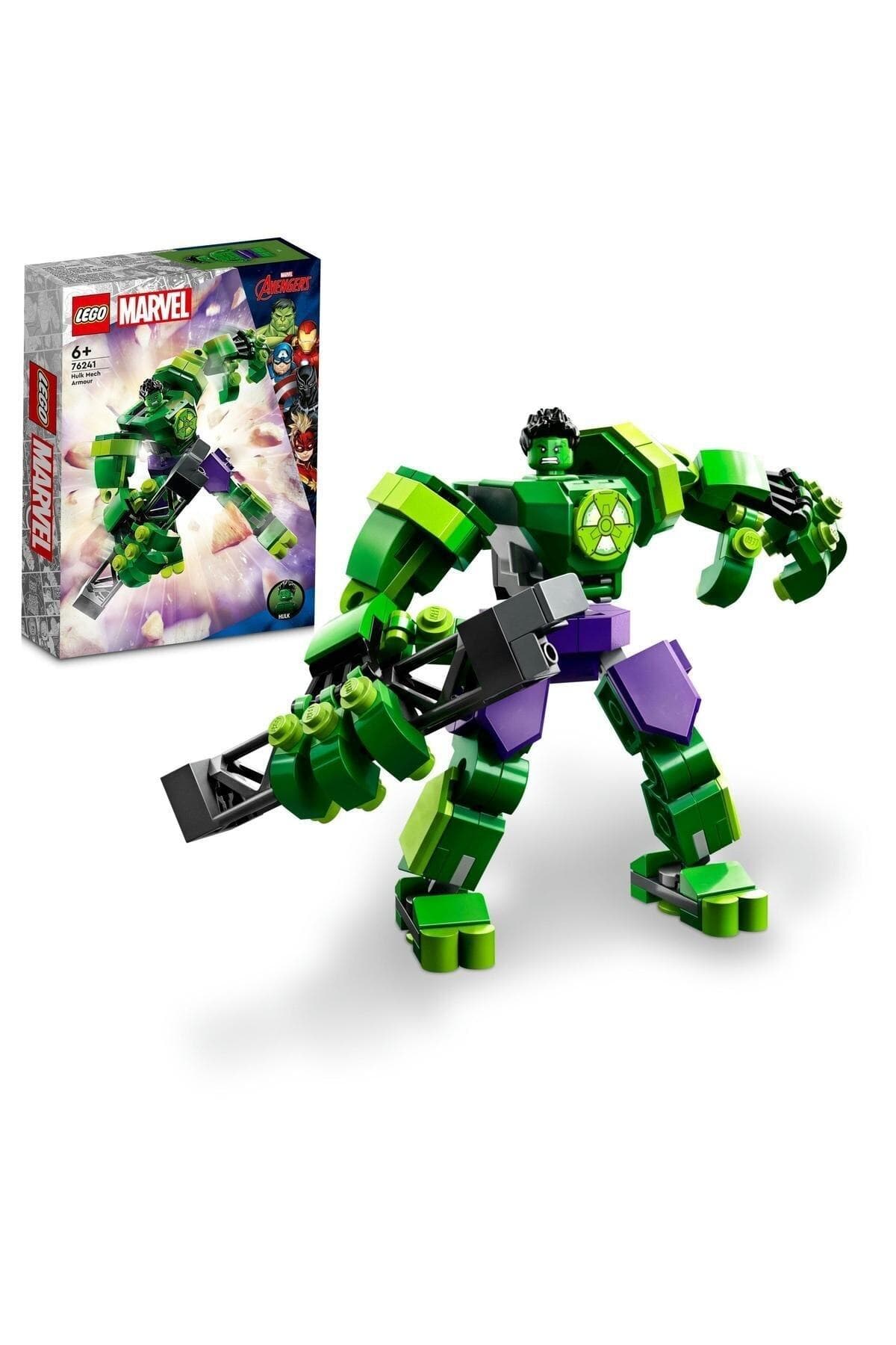 لگو مناسب ۶ سال به بالا زره رباتی Hulk Marvel مدل 76241، 138 قطعه لگو مناسب ۶ سال به بالا زره رباتی Hulk Marvel مدل 76241، 138 قطعه