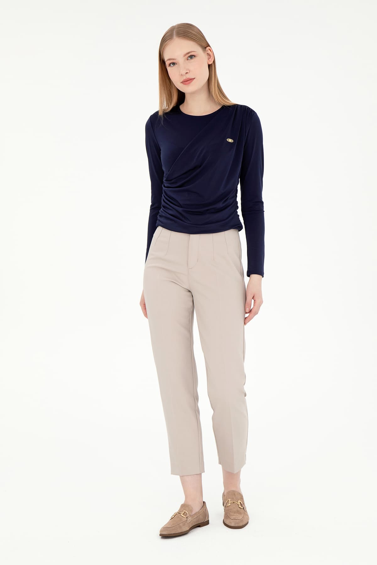 سویشرت زنانه U.S. Polo Assn. سرمهای یقه گرد مدل 50291561-VR033 سویشرت زنانه U.S. Polo Assn. سرمهای یقه گرد مدل 50291561-VR033